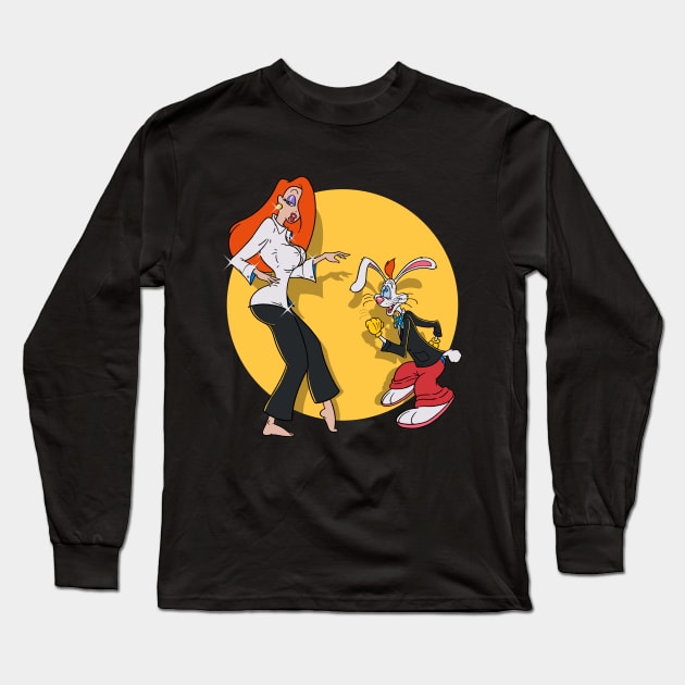 Rabbit Fiction Long Sleeve T-Shirt by Getsousa